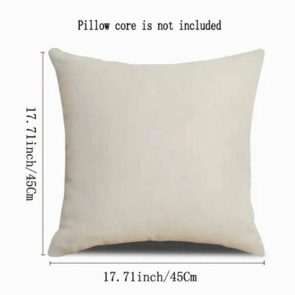 NEW LIFE IS BEAUTIFUL RIDE VINTAGE BICYCLE SUNFLOWERS LINEN PILLOW COVER 17.7" - Picture 2 of 5